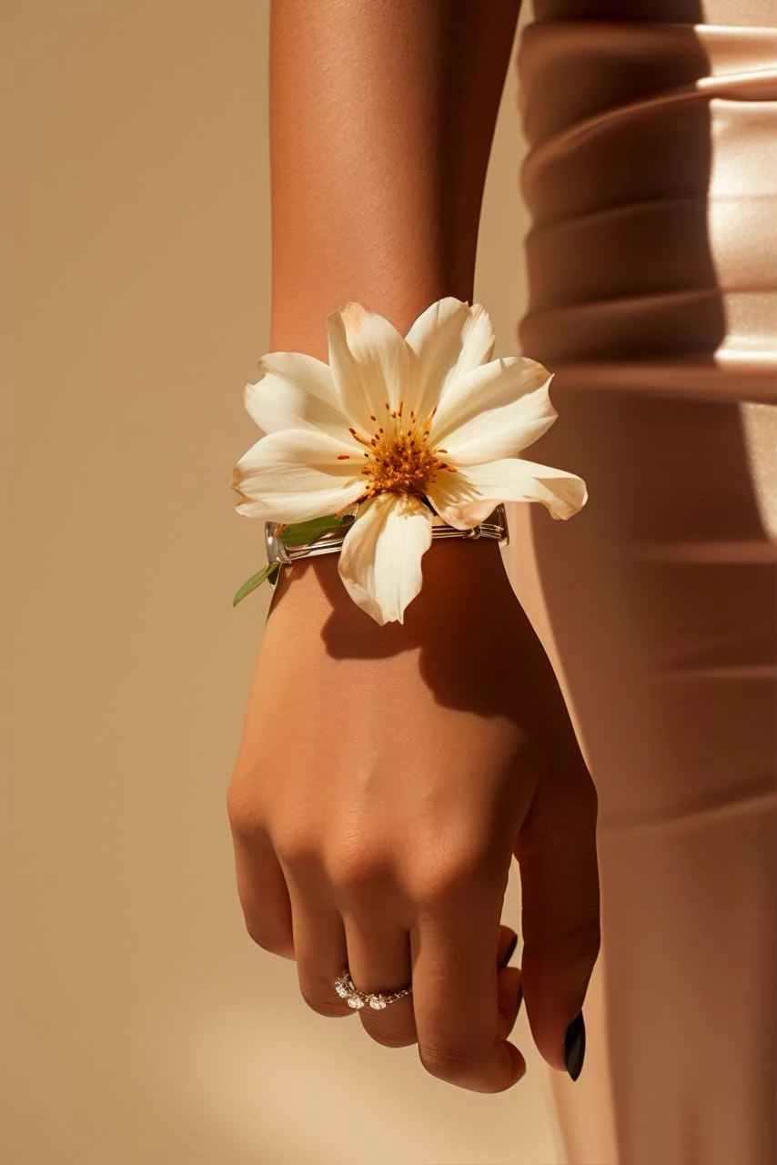 Joyería floral de Naima