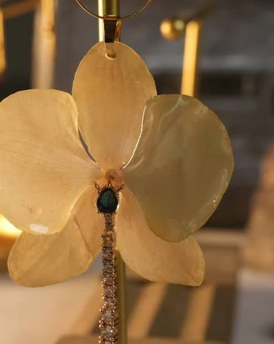 Joyería de la colección floral
